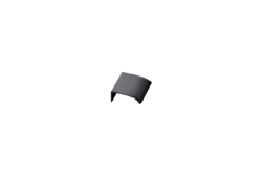 Poignée edge straight ea20 l40 alu noir mat brossé 